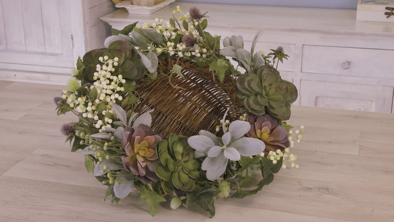 How to make a Scottish inspired Christmas Door Wreath