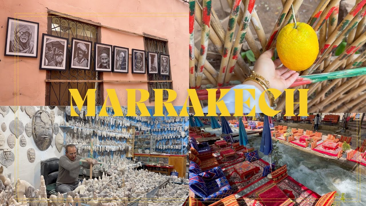 Marrakech 🇲🇦 - On explore le Maroc ensemble : cascades, désert, quad & huile d’argan ✨