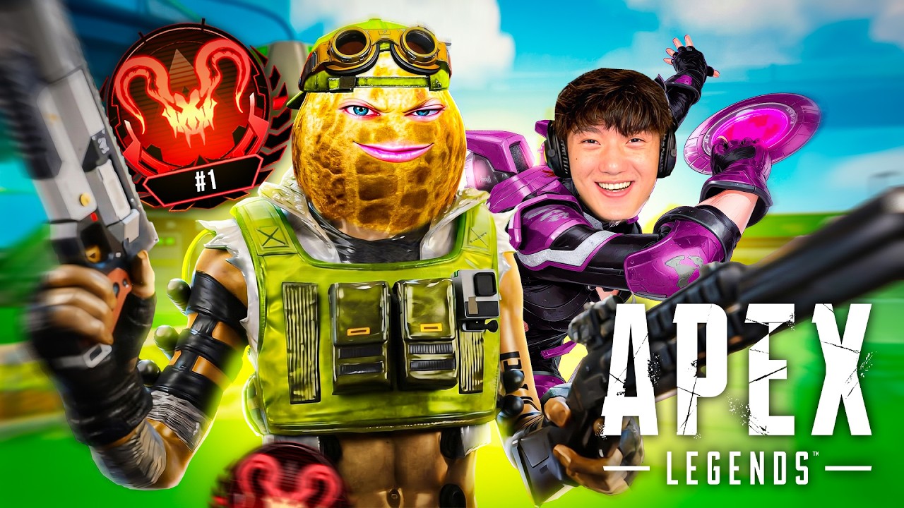 TheBurntPeanut ROOKIE TO PREDATOR w/ iiTzTimmy | Apex Legends