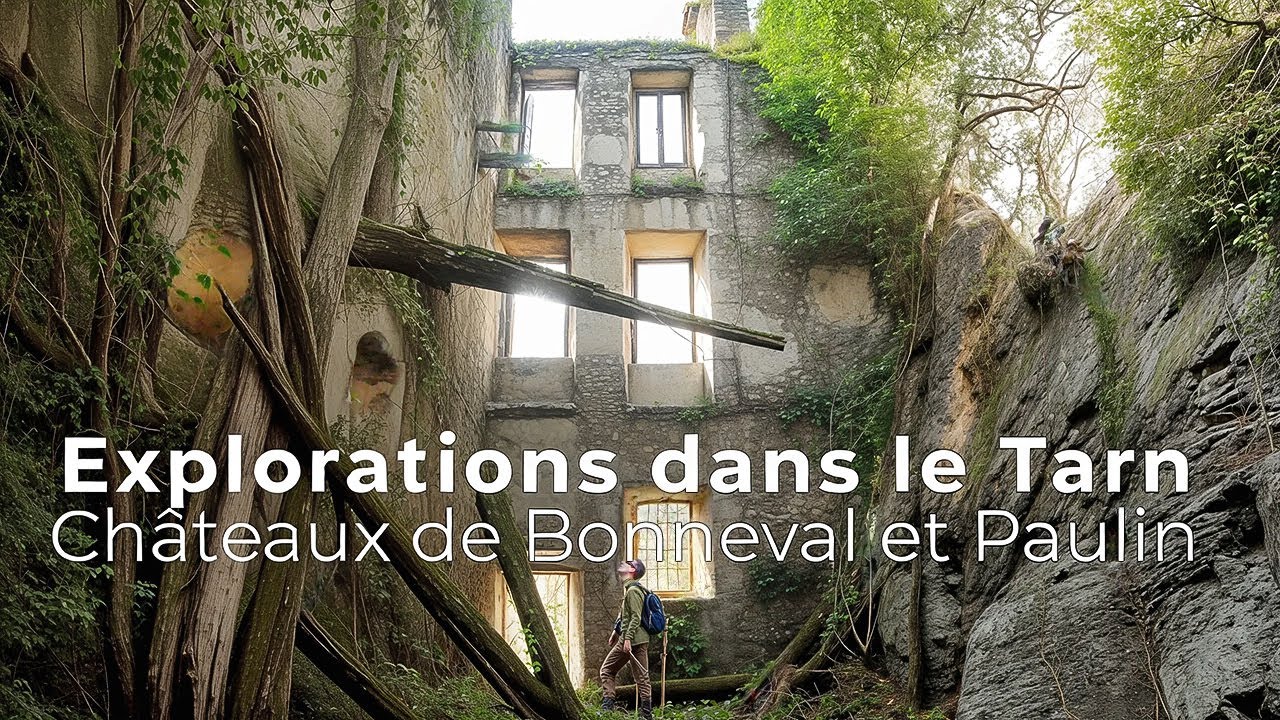 Explorations dans le Tarn : châteaux de Bonneval et de Paulin
