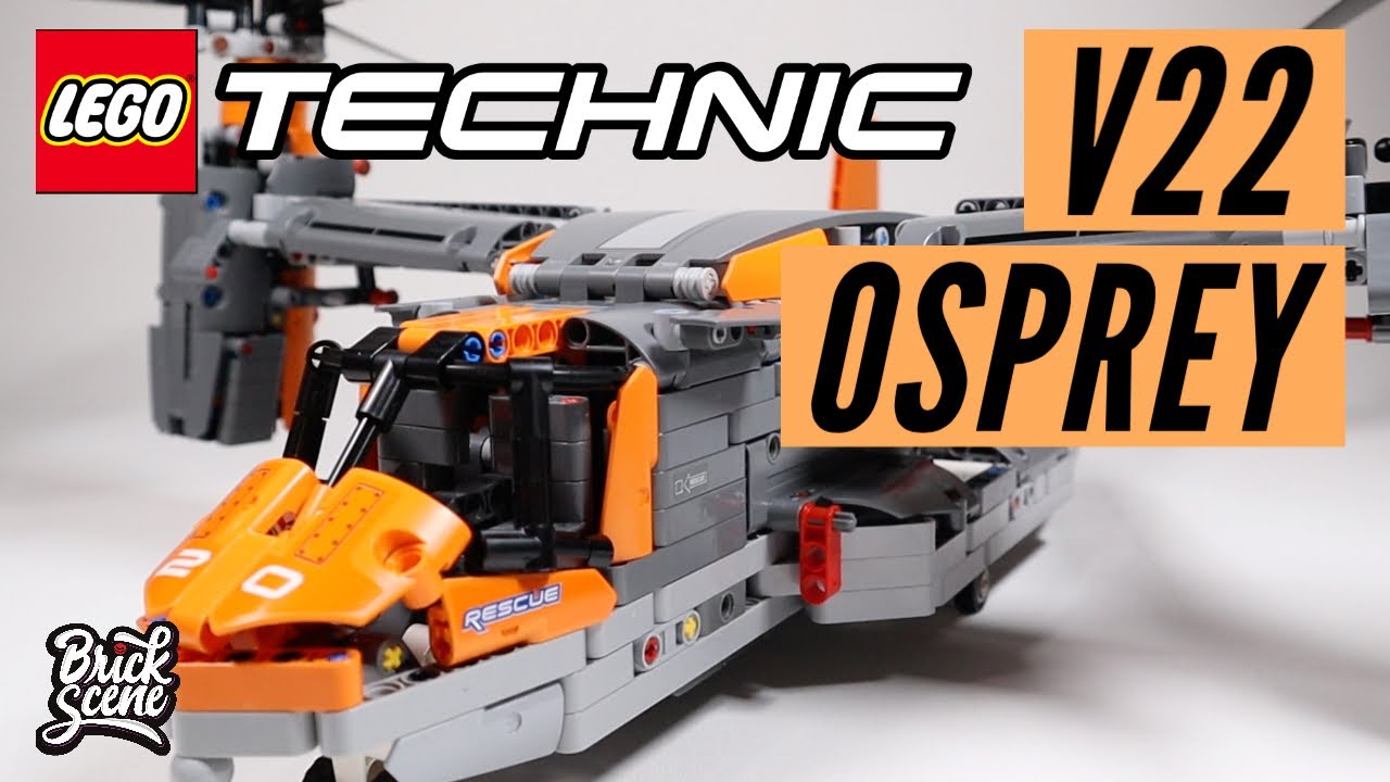 Lego Technic Bell Boeing V-22 Osprey 42113 Unboxing Build Review & Fix!