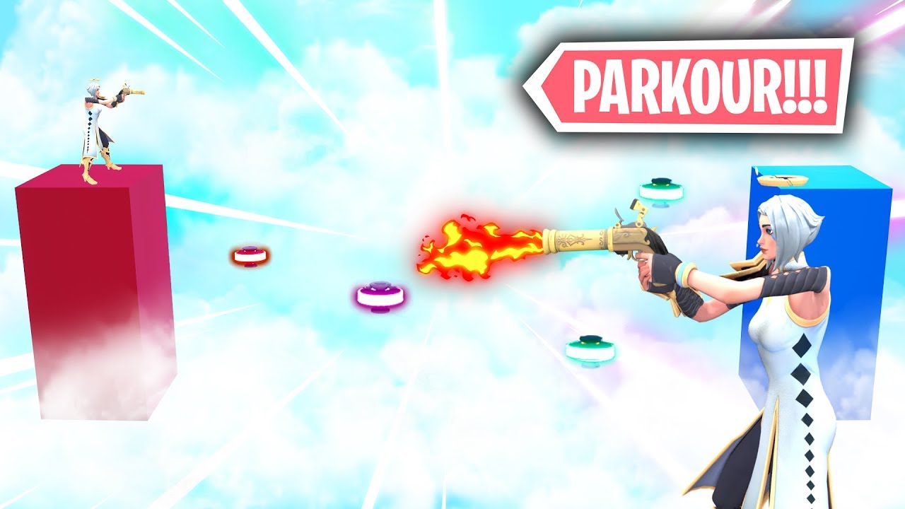 *NUEVO PARKOUR IMPOSIBLE PISTOLA DE MECHA* FORTNITE PARKOUR