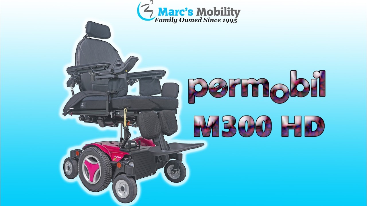 Электроколяска Permobil M300 HD с лифтом, регулировкой наклона, спинки и подножек &mdash; Обзор № 9029
