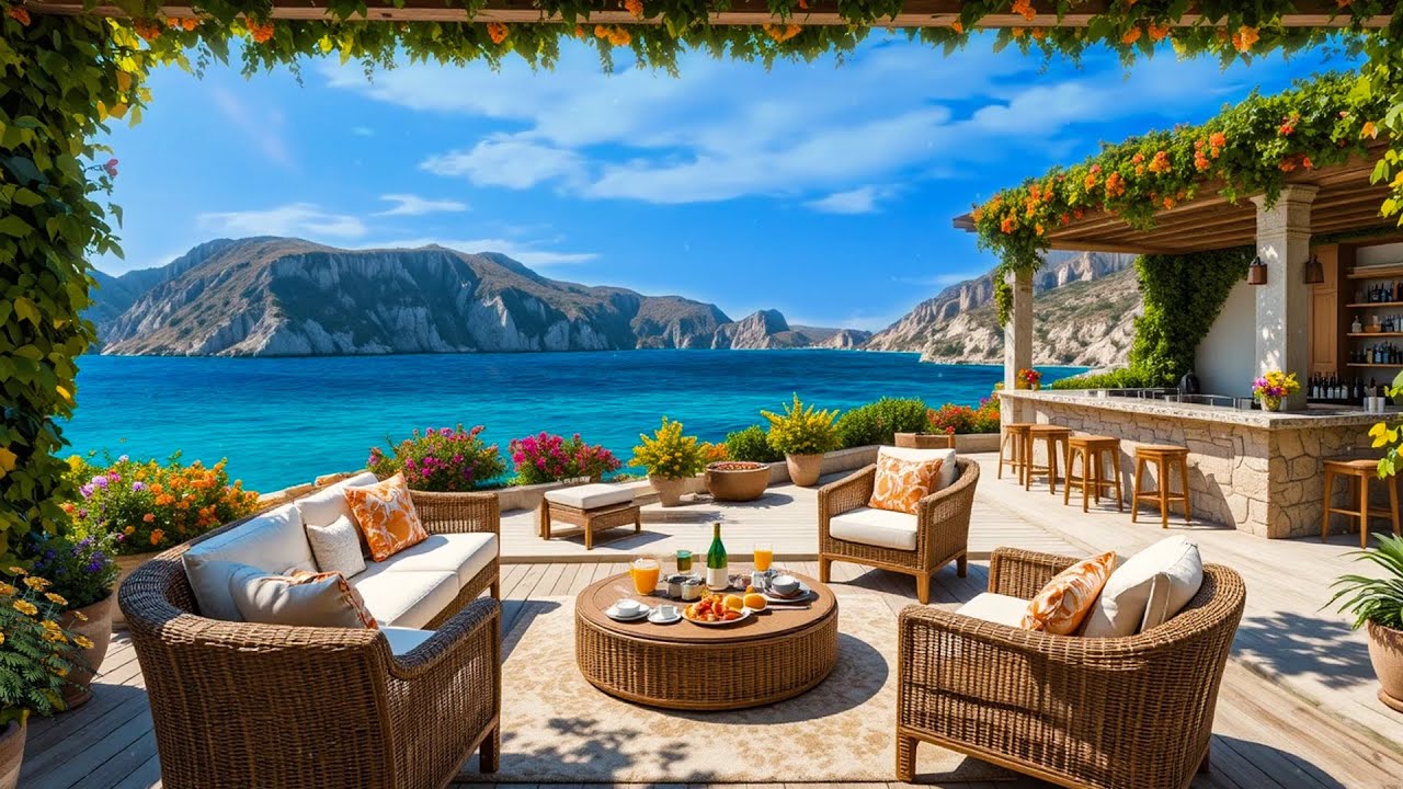 Ocean Waves For Relaxation 🌊 | Stunning Ocean Scenery for Stress Reduction & Studying
