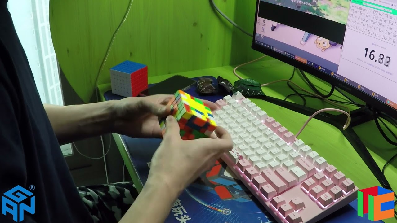 6x6 Yau Method - 1:09.80 (Angstrom Aoshi WR M)