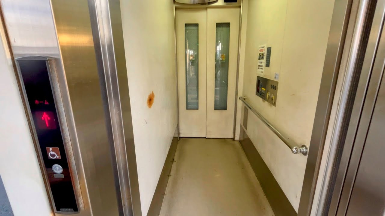 【東芝】JR北府中駅のエレベーター TOSHIBA Elevator,Kita-Fuchu Sta.