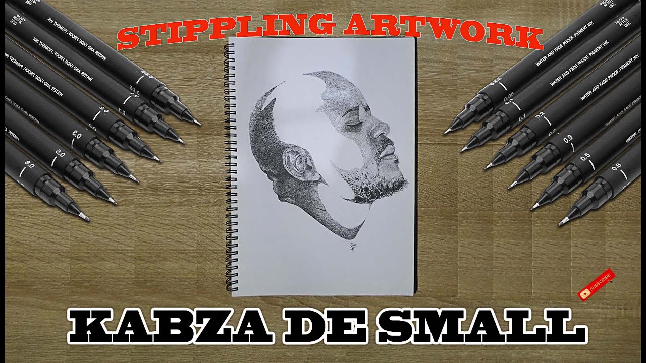 Stippling Drawing of Kabza de Small🖋🎯