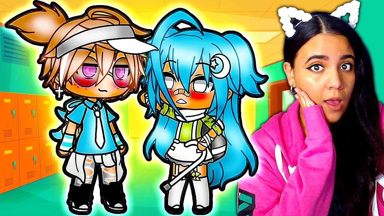 💕Falling For The Blind...💕 Реакция на мини-фильм Gacha Life «Грустная история любви»