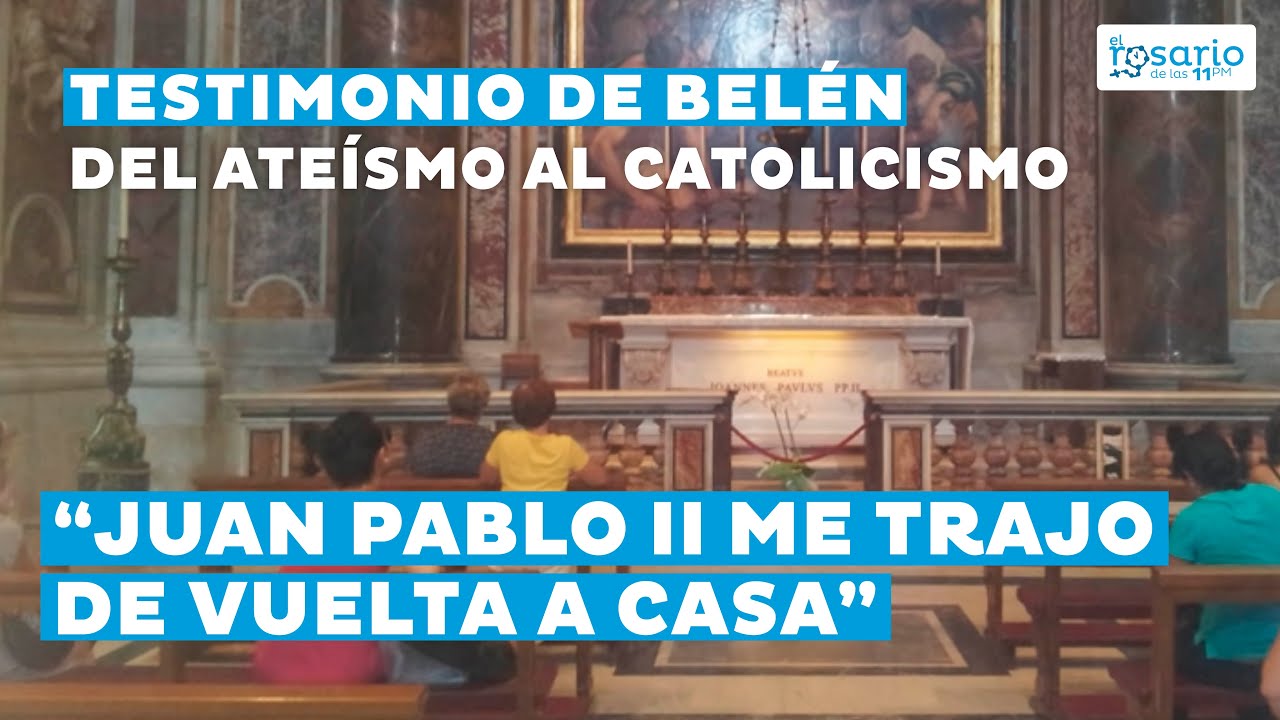 🔴TESTIMONIO DE CONVERSIÓN DE BELÉN PERALES ☑️ DEL ATEÍSMO AL CATOLICISMO