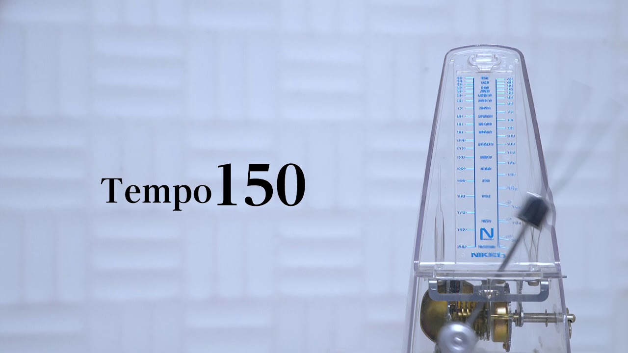メトロノーム練習用テンポ150
