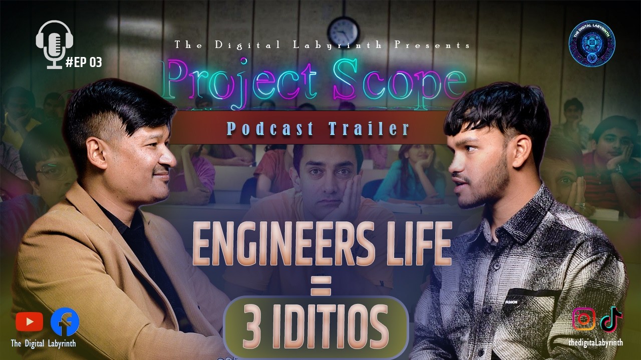 Project Scope || Episode 03 Trailer || The Digital Labyrinth #podcast  #trailer   #promotionalvideo