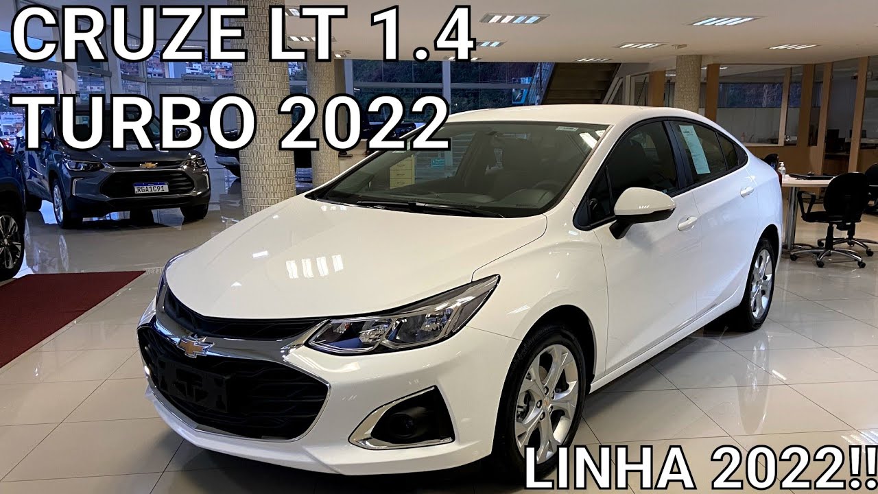 Chevrolet Cruze LT Turbo 2022 - Linha 2022 do Cruze em detalhes!! (4K)