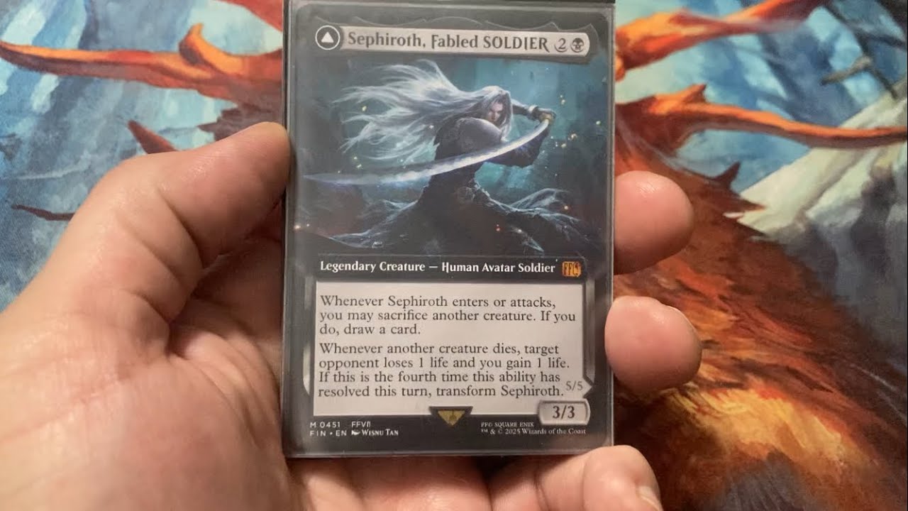 Dot’s MTG - Sephiroth Fabled SOLDIER - Commander deck 