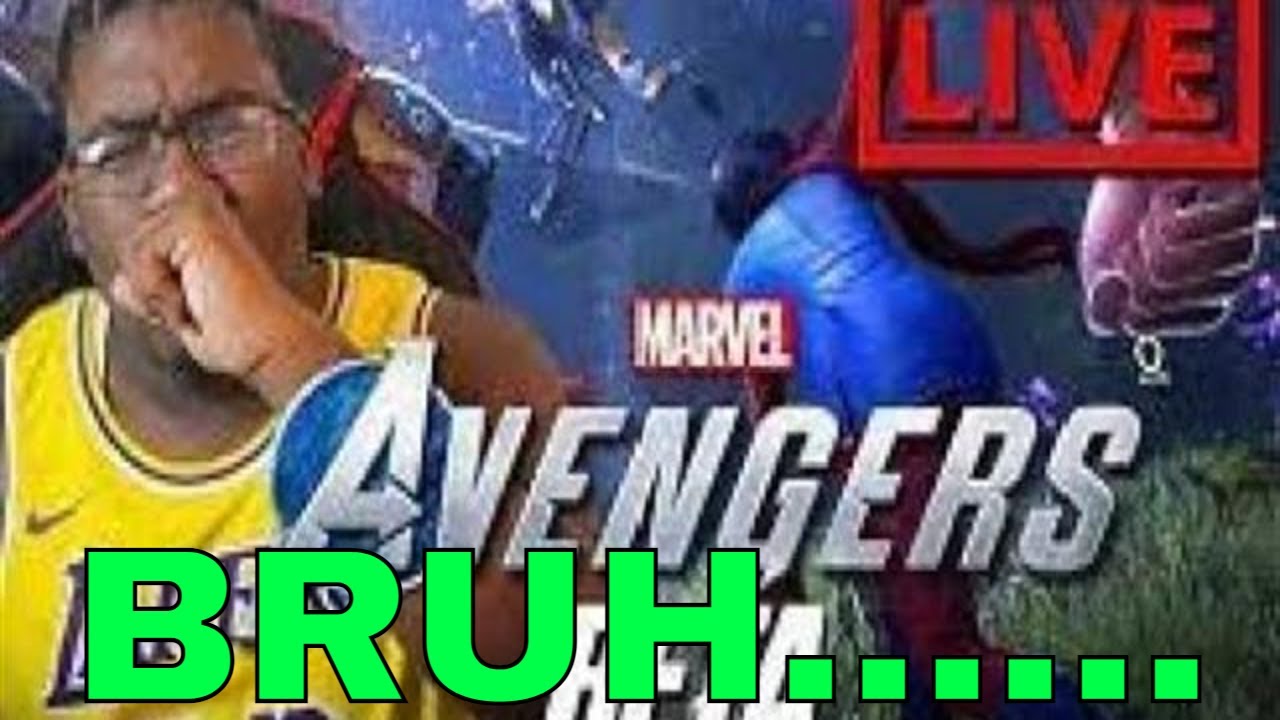 Marvel's Avengers Politically Incorrect Misanthropes Calling LaaJune An Ape In Live Chat?4/20  Day
