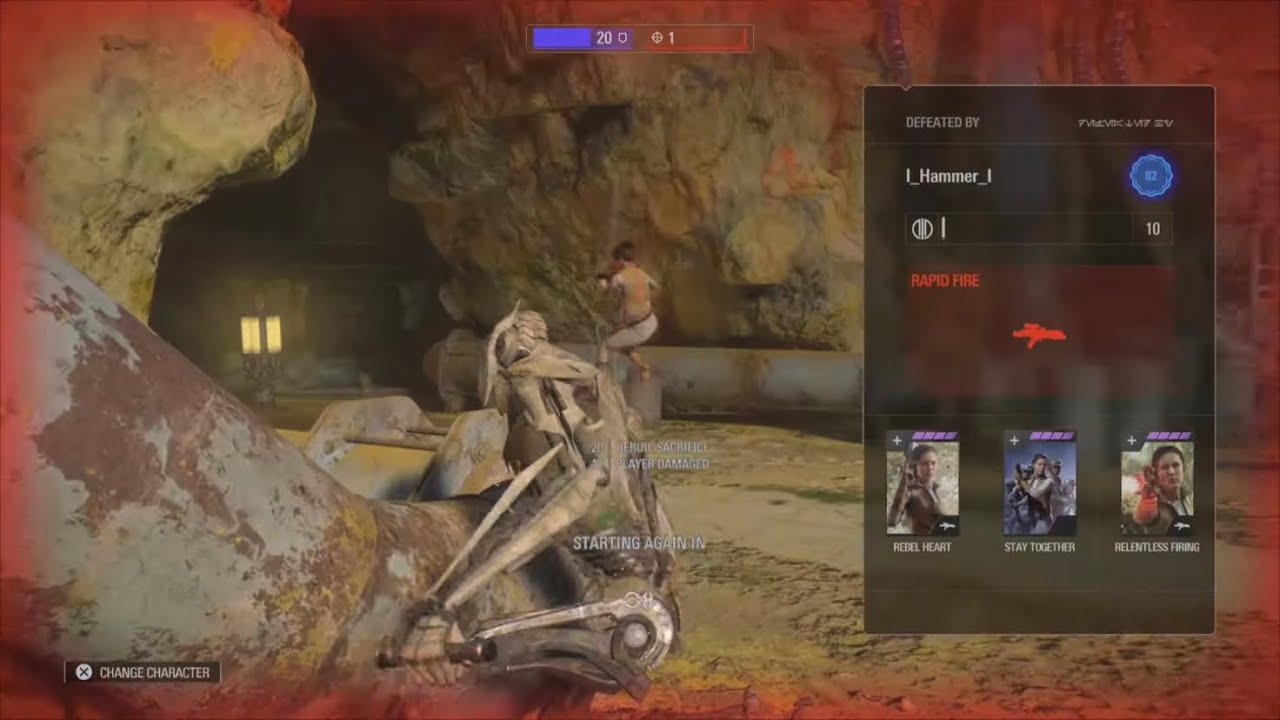 Not so fun Solo Queuing now is it Ham Solo? | Battlefront 2 Toxic HvV gameplay