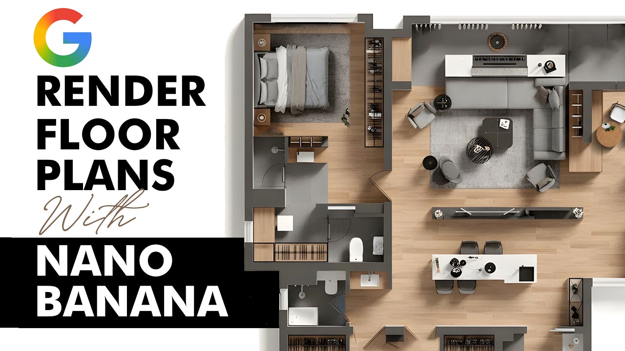GOOGLE Nano Banana has CHANGED Architecture Forever | Step-By-Step Walkthrough