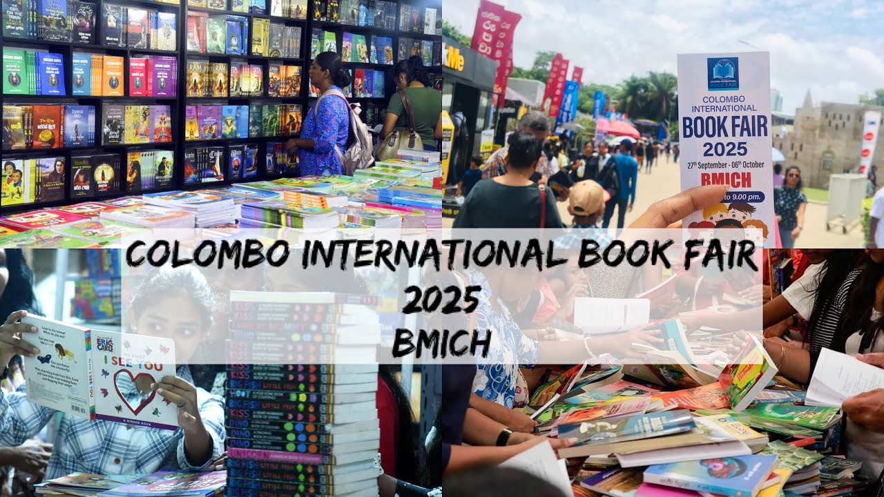 මේ පාර BMICH Book Fair එකට ගියා ද 😍 එන්න අපි අලුත් පොත් ගමු ❤️ BMICH Book Fair 2025 | Colombo 