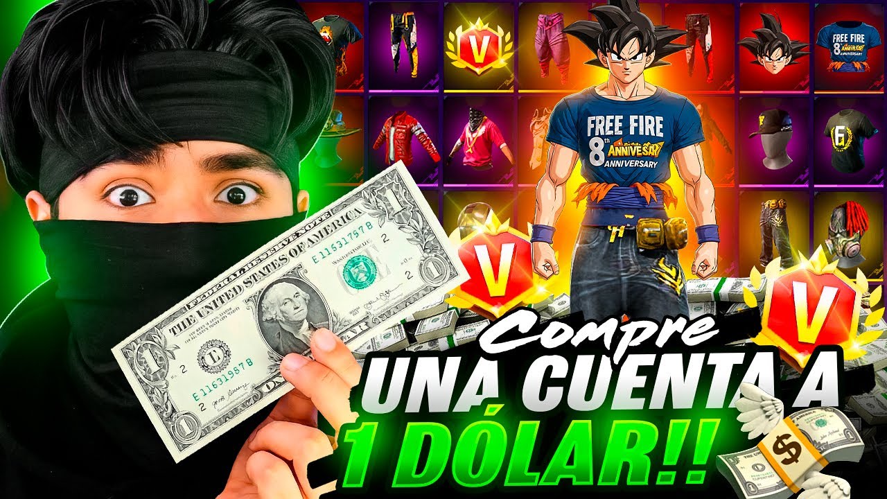 COMPRE una CUENTA en 1 DOLAR Y TENIA TODO ESTO!