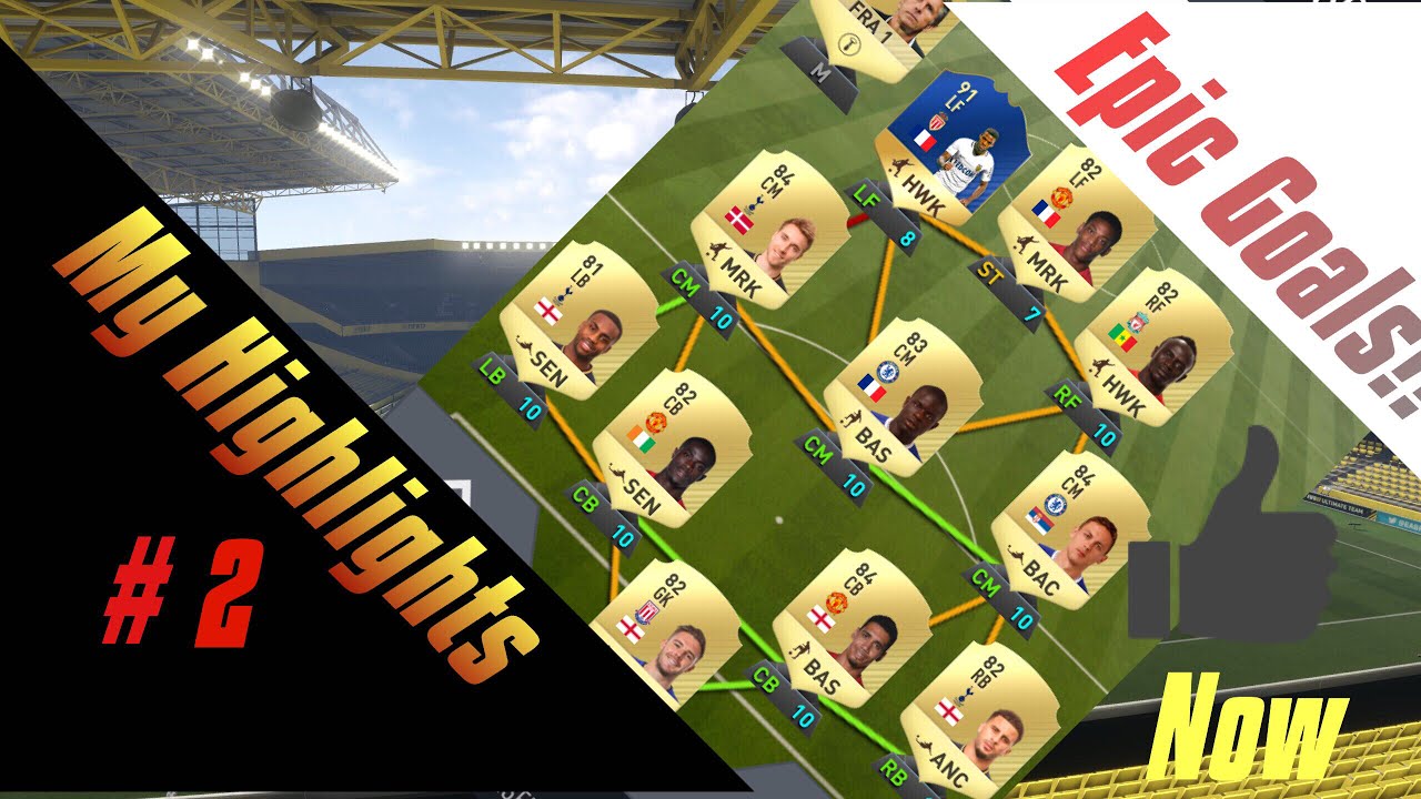 Fifa 17 | Ultimate Team highlights #2 | I PLAYED E2A