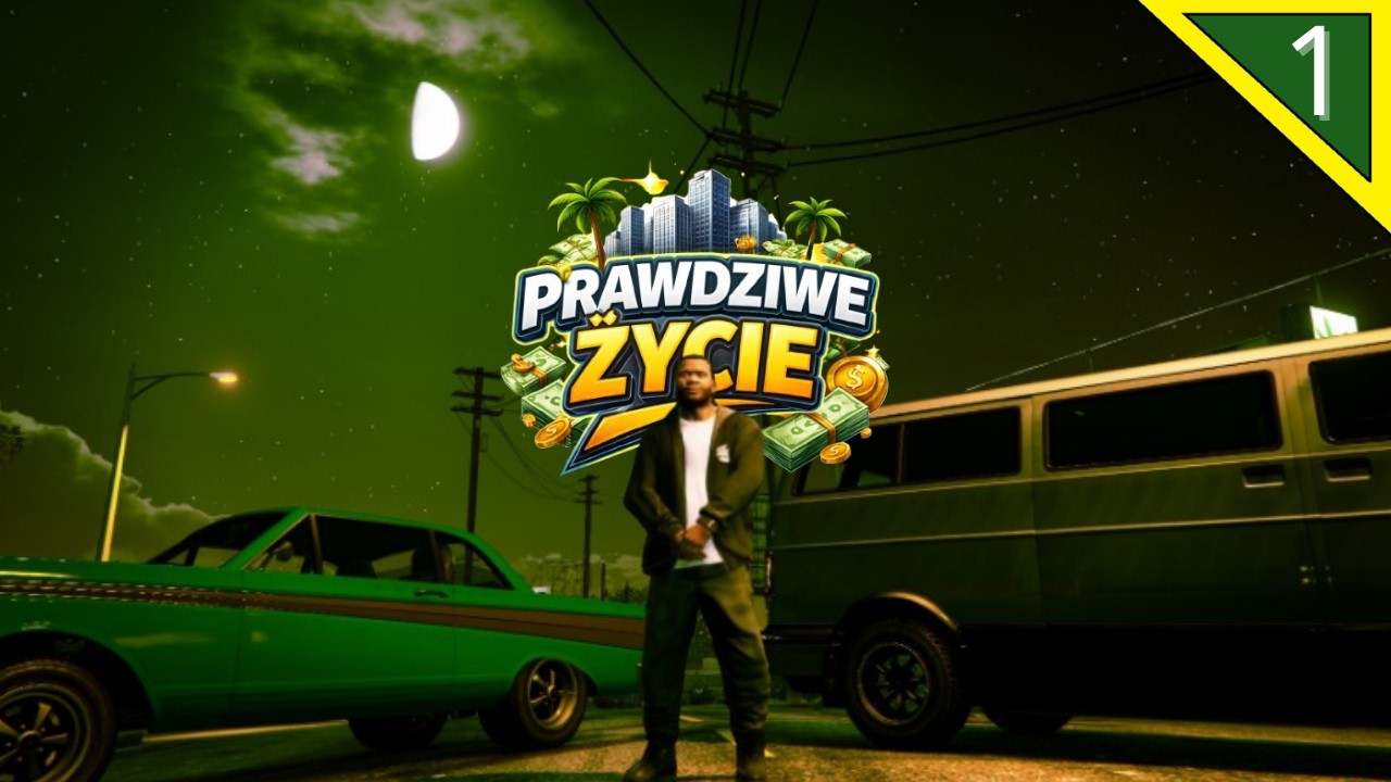 GTA V Prawdziwe Życie #1 Nocne Nielegalne Zlecenie!🌙
