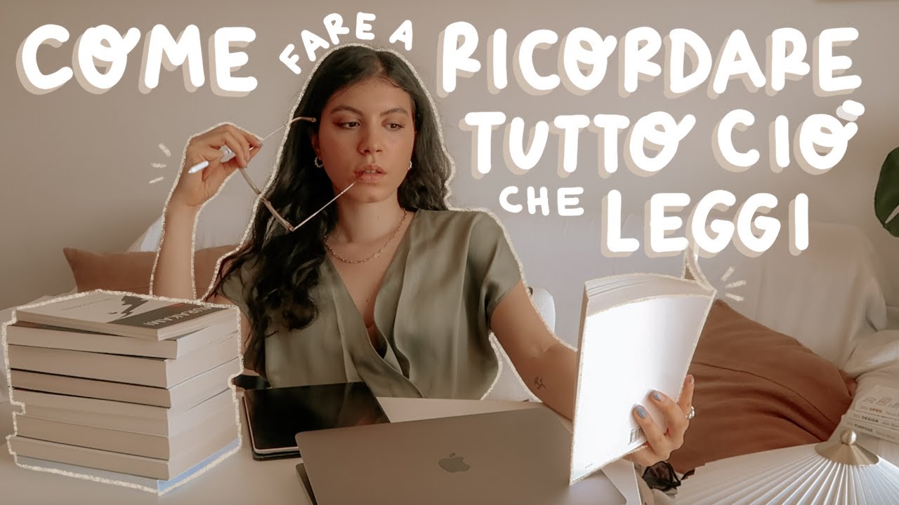 IL METODO PER RICORDARE *TUTTO* QUELLO CHE STUDIO e/o LEGGO 📚