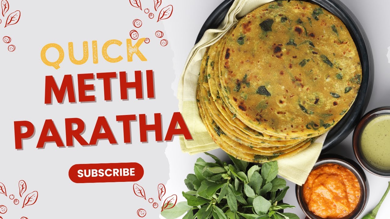 Winter Special Methi Paratha-10-Minute Breakfast | इतना नरम मेथी पराठा तवे से उतरते ही गायब! #food