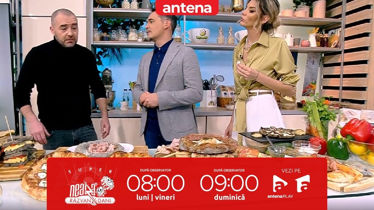 Pizza cu de toate, rețeta lui Radu Darie