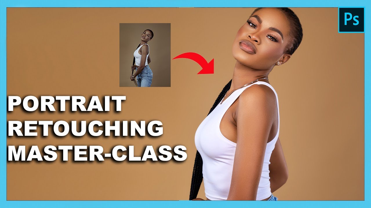 How to Retouch Portrait using Photoshop