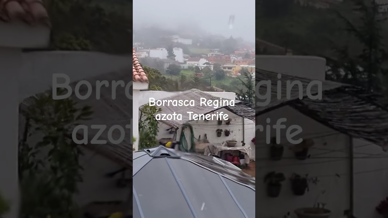 Fuertes lluvias, viento y granizo La Esperanza,Tenerife| Borrasca Regina| 03/03/26 #borrascaregina