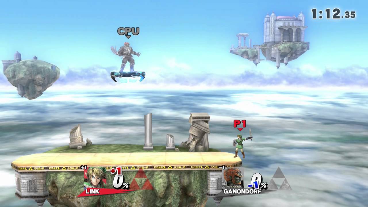 SSB4 Link Vs. Ganondorf (Elgato)