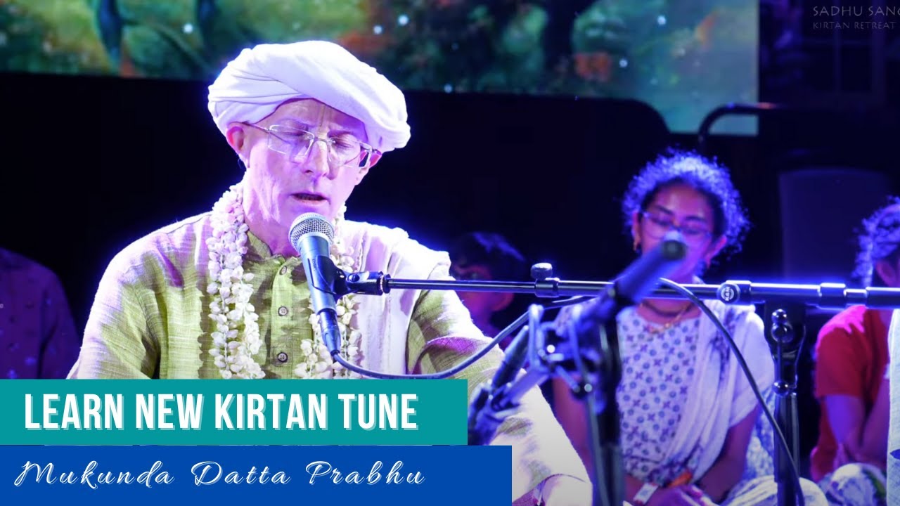 Dha54 - Hare Krishna - Mukund Dutta Prabhu - Raga Mian ki Todi - ISKCON Vrindavan
