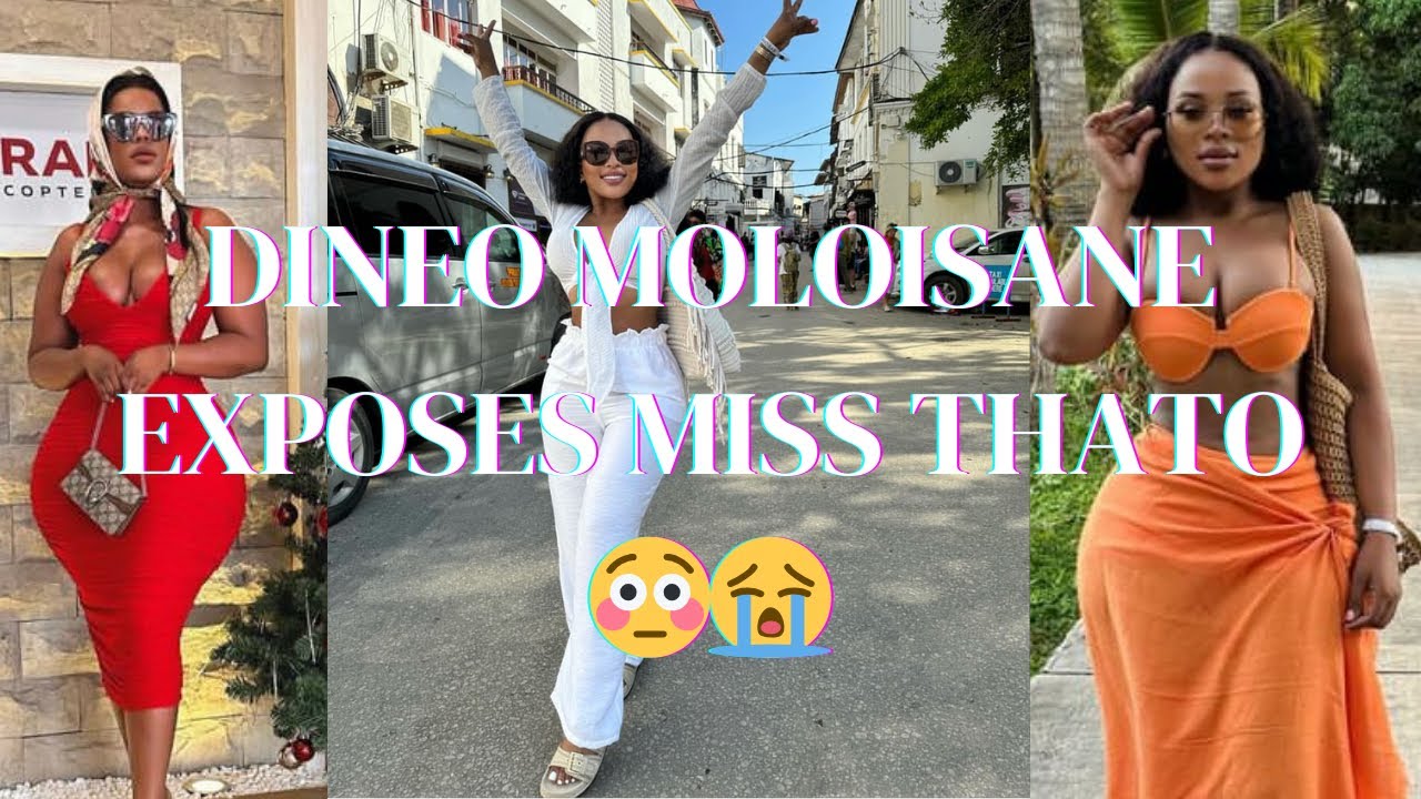 Yooh😳 Dineo Moloisane responds to Miss Thato, screenshots of her with Yvonne😭