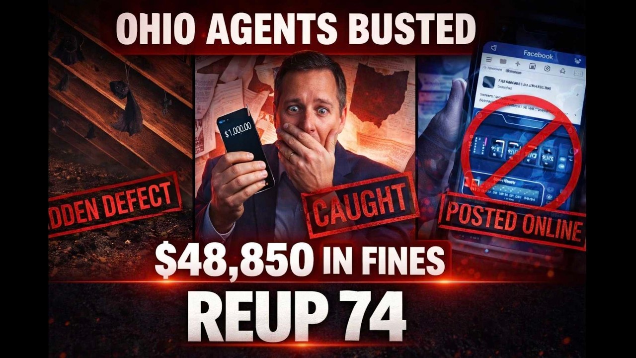 REUP 74 | Ohio Agents in BIG TROUBLE: Bat Droppings, Stolen $1M Offers + Cash Buyers Disappearing