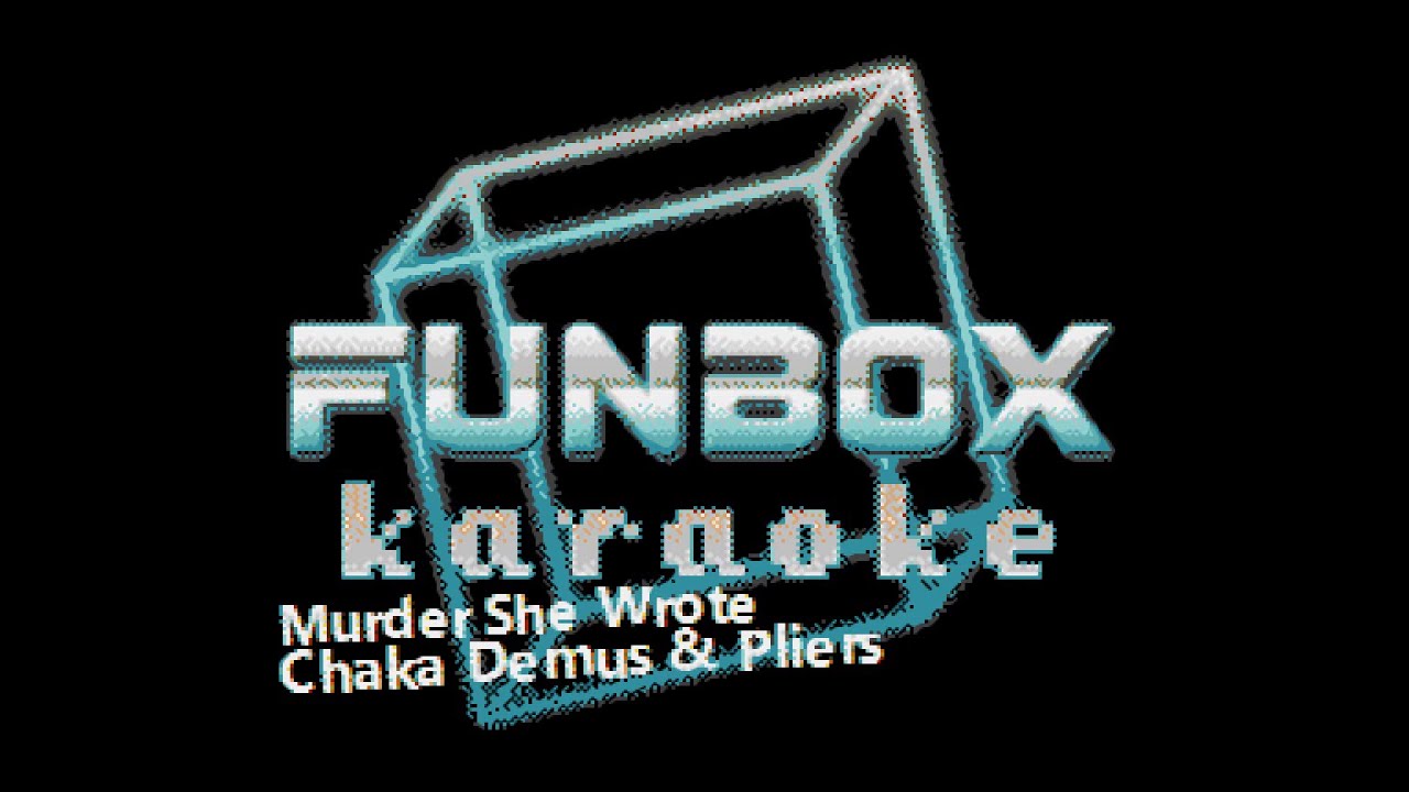 Chaka Demus & Pliers - Murder She Wrote (Funbox Karaoke, 1992)