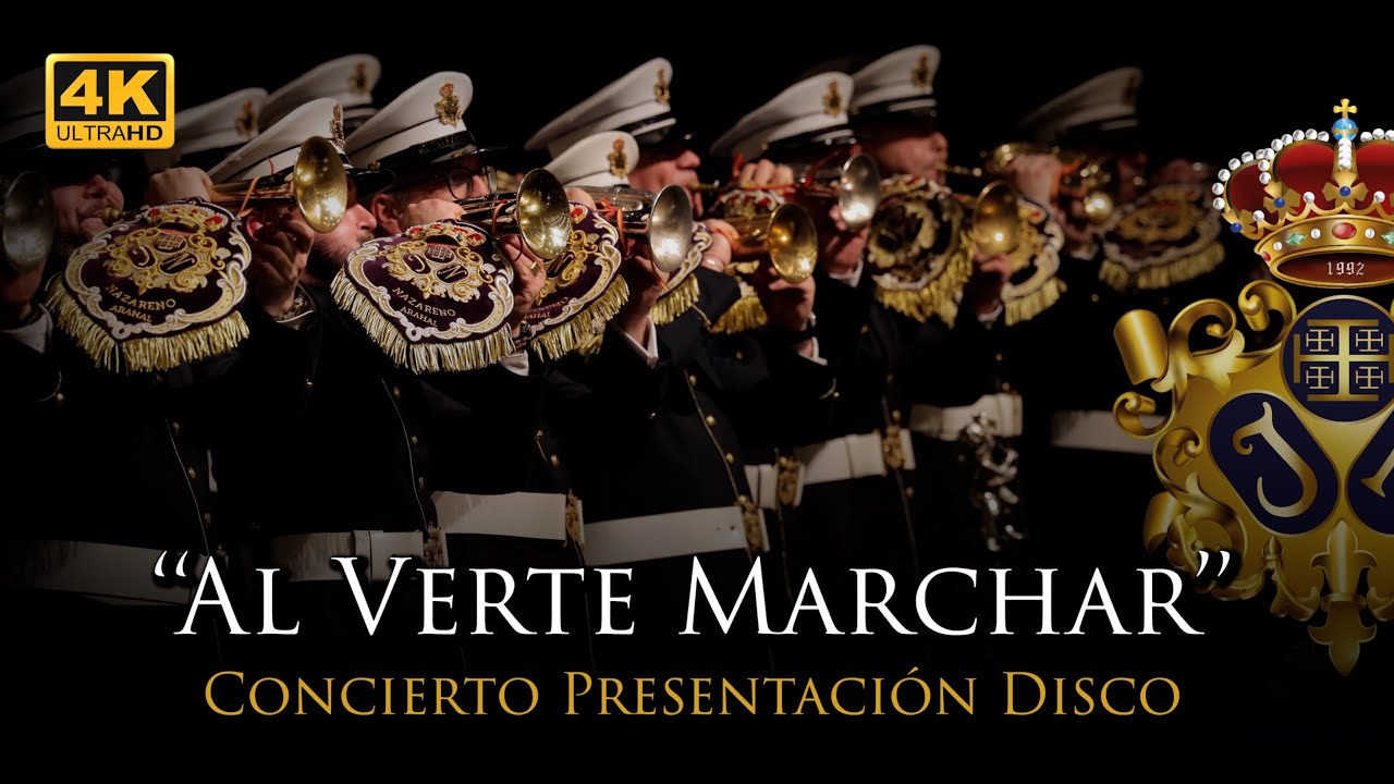 4K | AL VERTE MARCHAR | PRESENTACIÓN DISCO [Banda Nazareno Arahal] 