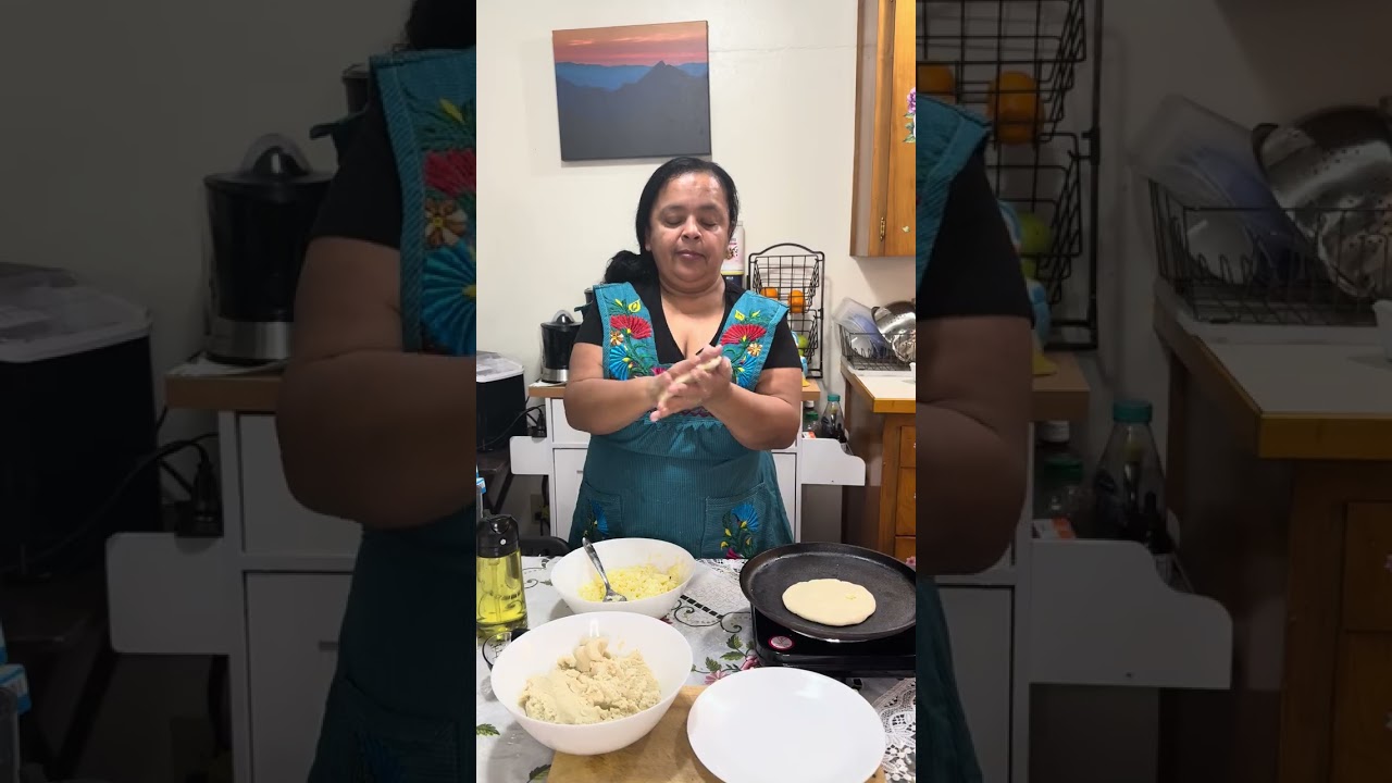 Ricas pupusas de queso 