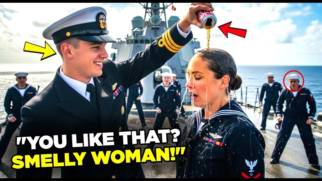 Captain Poured Soda on Her Head as a Joke, Not Knowing She Was the Admiral