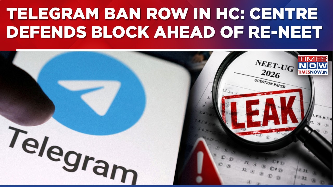 Telegram Ban Case In HC: Centre Defends Move | Here's Why Govt Blocked Platform Ahead Of Re-NEET