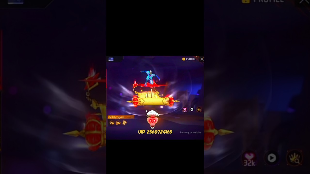 ​🔥 Ruby Legend Skydive is FINALLY Here! 💎Will BREAK Free Fire 🎊 ☠️ 