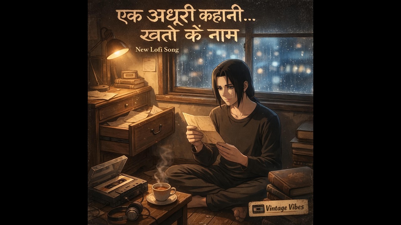 पुराने खतों की खुशबू 🕯️ | Relaxing Sad Hindi Lofi Song | Melancholic Nostalgic Lofi Hip Hop 🎧