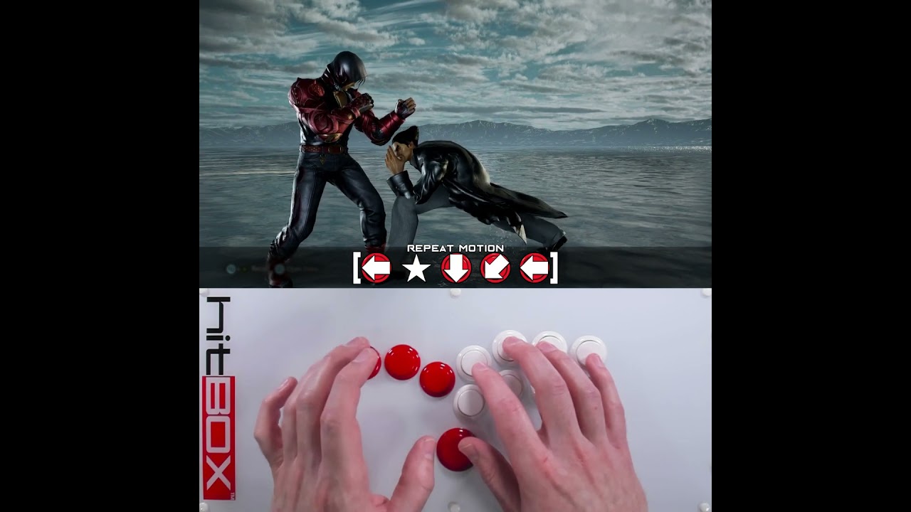 Using all buttons for wavedash #HitBox #HowToHitBox #TEKKEN #Tekken7