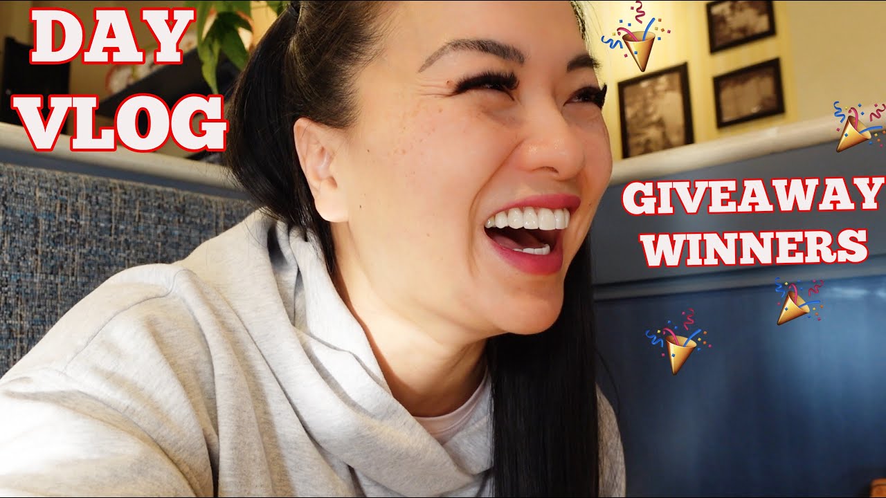 35 GIVEAWAY WINNERS + SISTER'S DAY VLOG (BREAKFAST + X-MAS TREE + THAI FOOD FOR DINNER) | SASVlogs