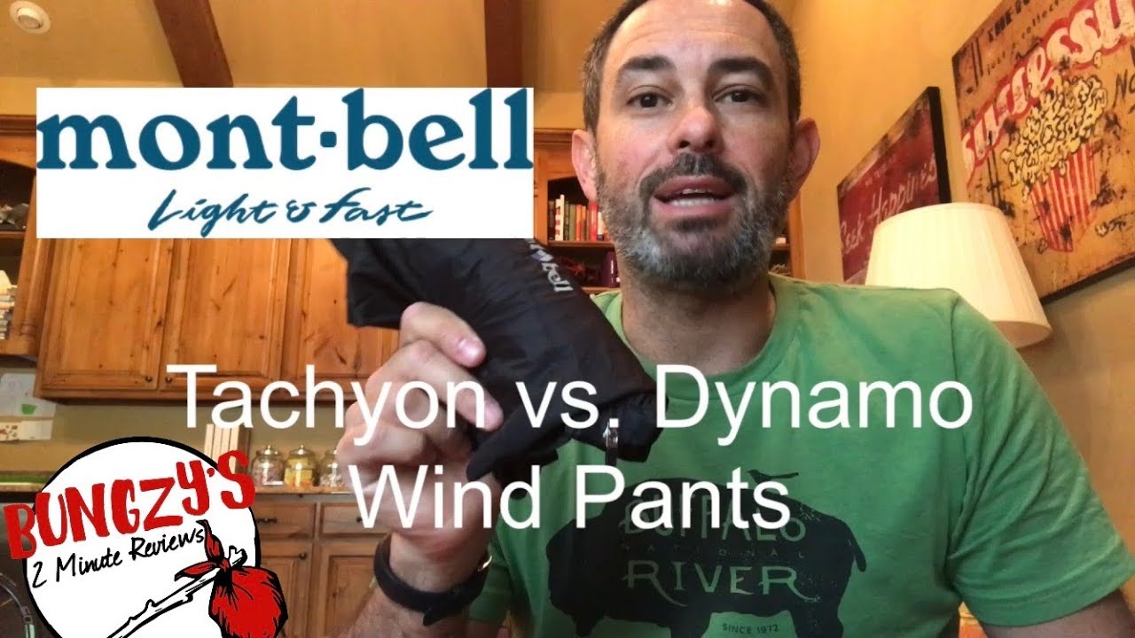 Backpackers, do NOT buy Montbell's Tachyon Pants