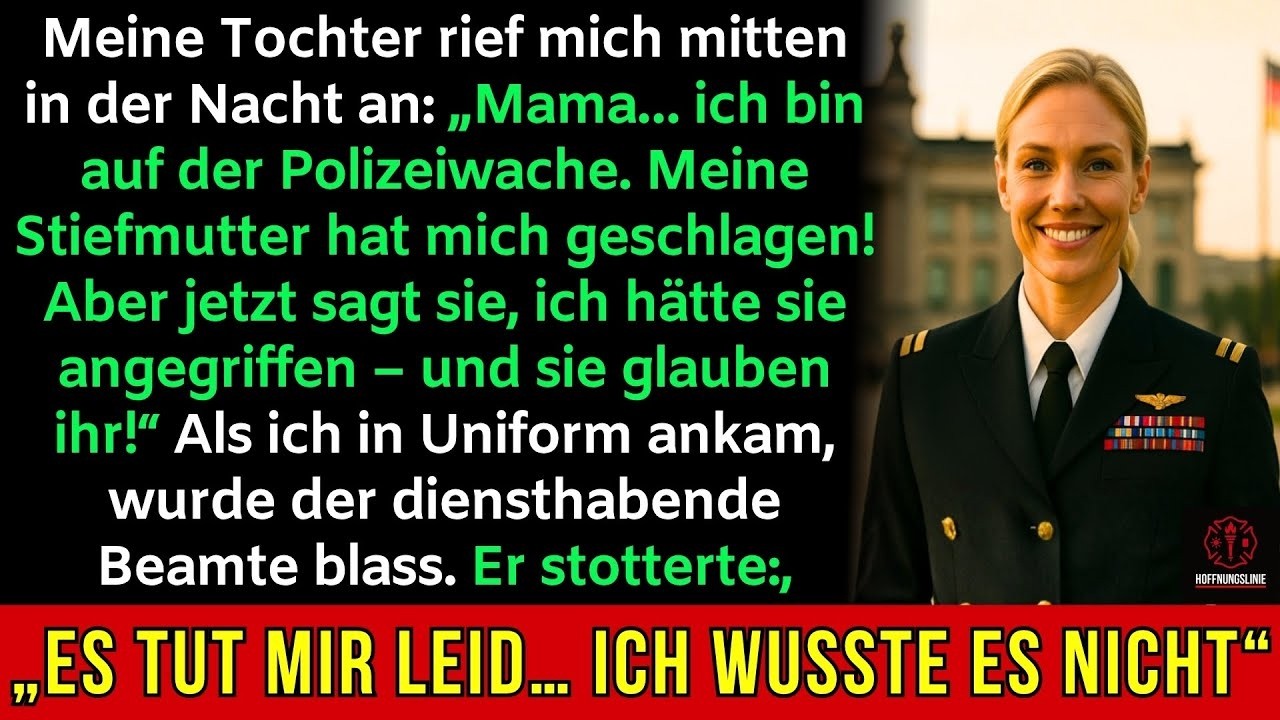 Ich betrat die Wache in meiner Marineuniform – der Beamte erbleichte: „Es tut mir leid.“