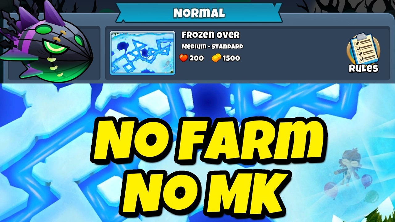Lych 2.0 Boss Tutorial || No Monkey Knowledge || Frozen Over BTD6