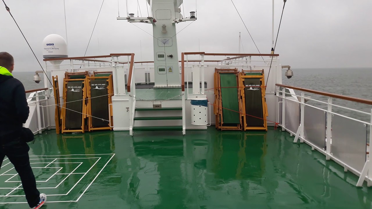 Eine Seefahrt die ist lustig....auf MS Helgoland🚢