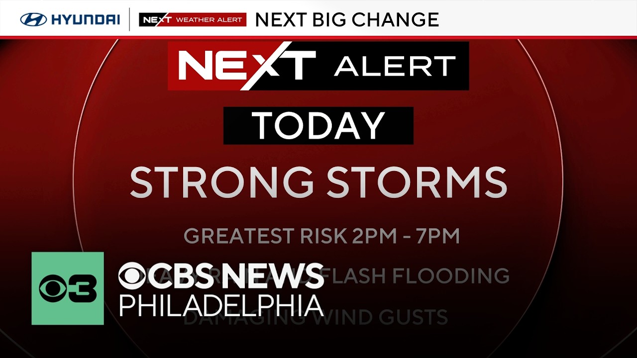 NEXT Weather Alert: Flood watch in effect for Philadelphia region