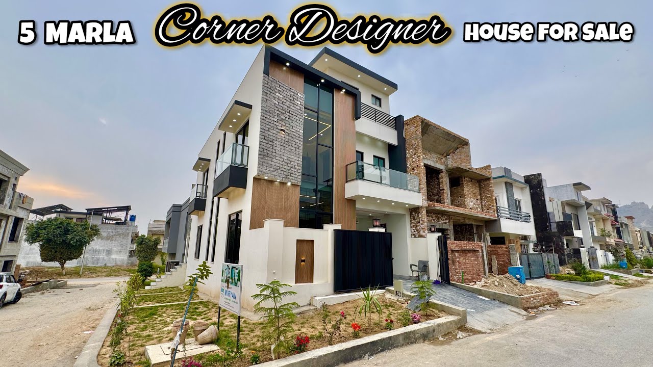 5 Marla Corner House for Sale in B17 Islamabad | NEAR CENTRAL PARK 😍😍 | #b17islamabad #cornerhouse