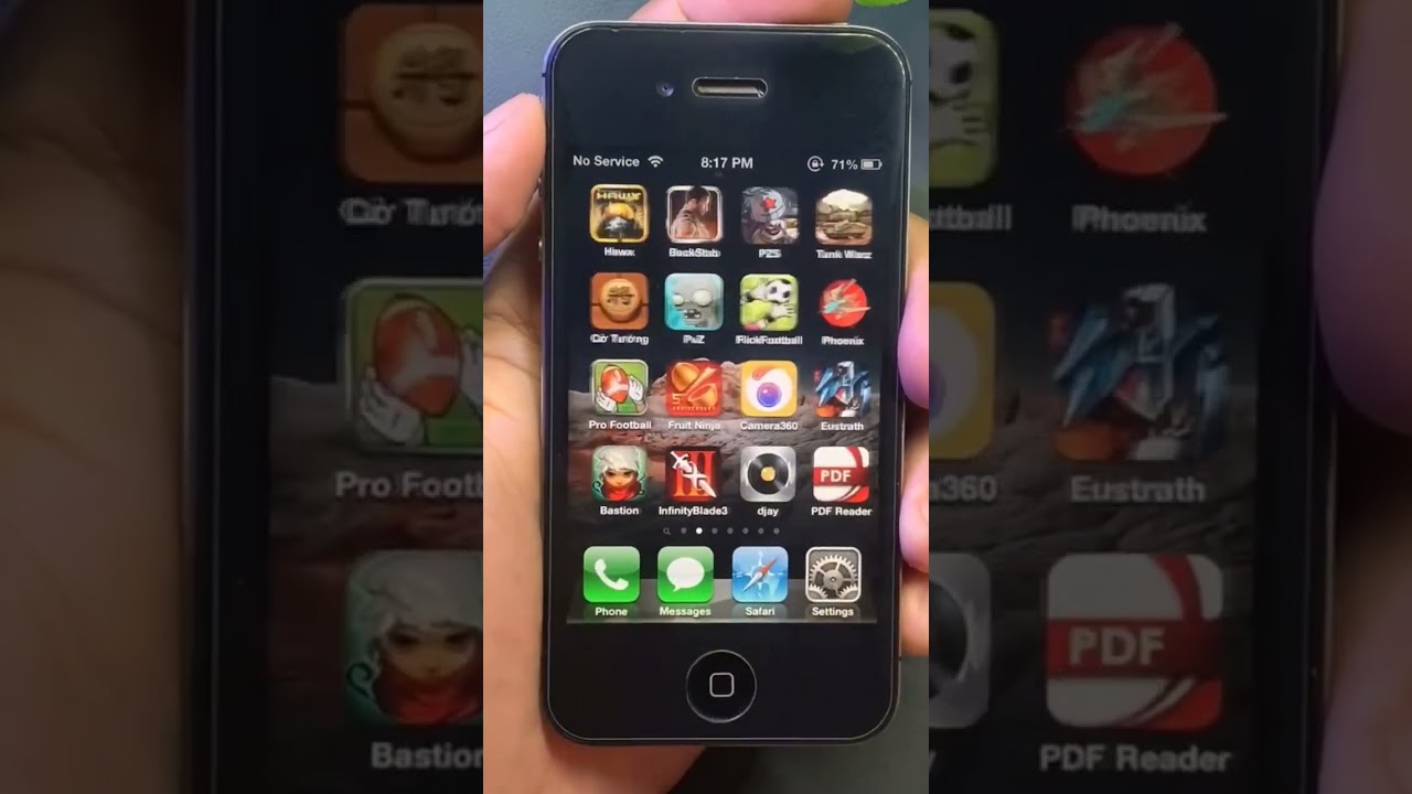 iPhone 4s Full Games And Applications | Everything Of iOS #shorts