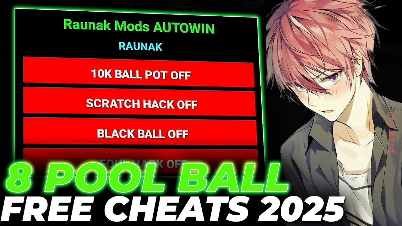 8 Ball Pool Mod Menu &ndash; Powerful Hack *Free* with Auto Pot, Stat Max & Quick Wins! Download [2025]!